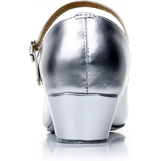 ვერცხლისფერი ფეხსაცმელი