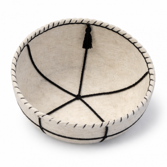 სვანური ქუდი თეთრი