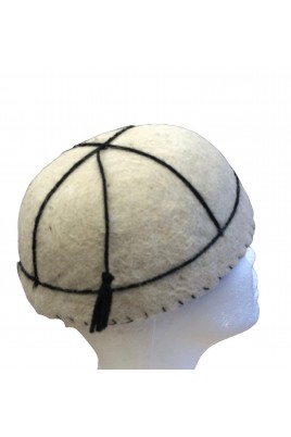 სვანური ქუდი თეთრი