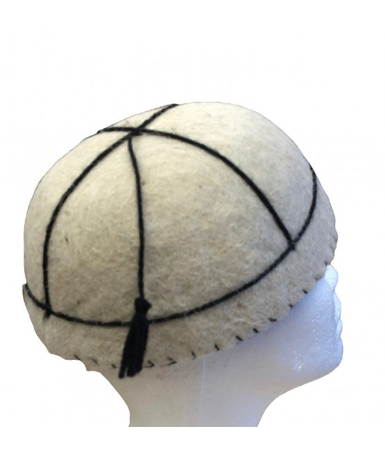 სვანური ქუდი თეთრი