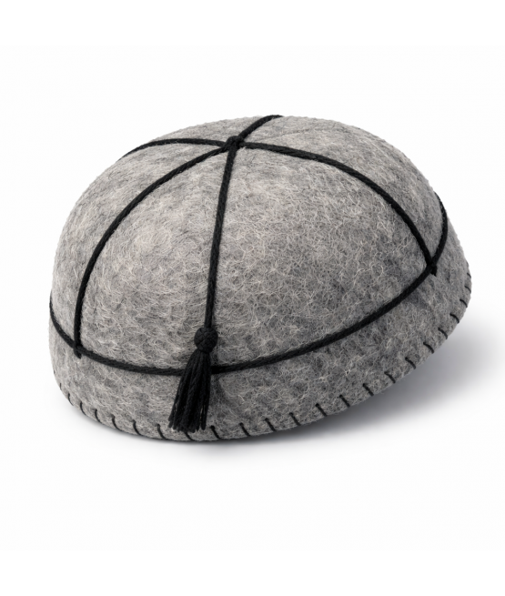 სვანური ქუდი ნაცრისფერი